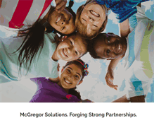 Tablet Screenshot of mcgregorinc.com